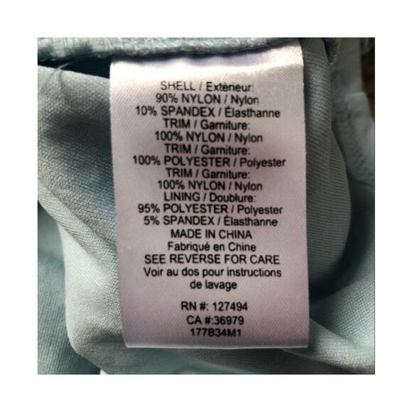 Revolve Heartloom Baby Blue Victorian Lace Blouse Bell Sleeve size Small - Picture 5 of 16